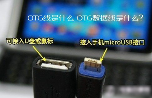 OTG线数据线怎么用 手机OTG数据线使用方法图解
