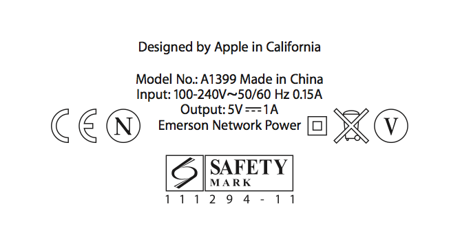 iPhone/iPad充电器应该如何使用 教大家识别电源适配器