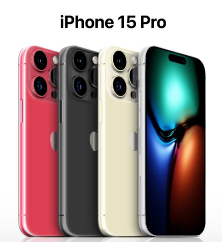 iPhone15Pro手机颜色