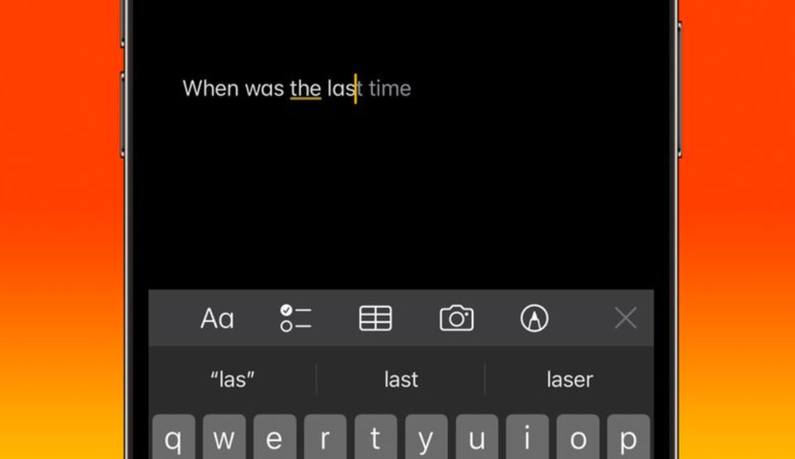iOS 17.2行内显示预测选项