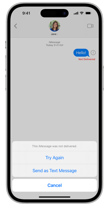 iPhone彩信