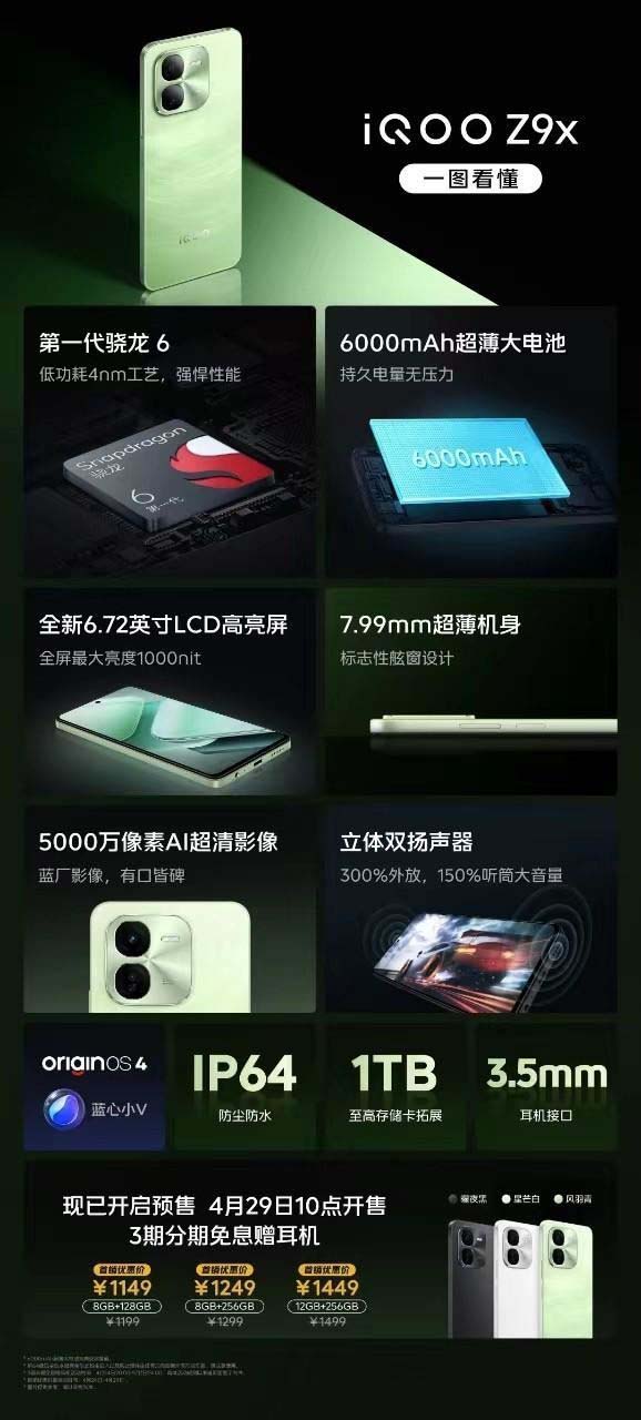 iQOOZ9系列区别