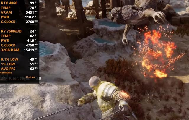锐龙57600X3D配RTX4060装机怎么样