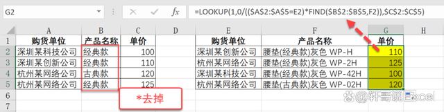 LOOKUP函数用法