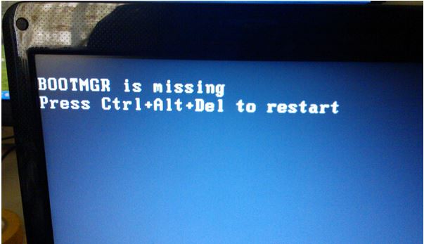 bootmgrismissing怎么解决