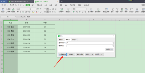 Excel替换不规则字段