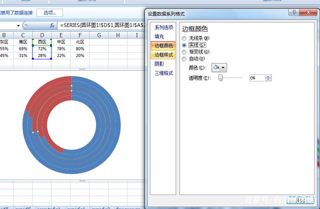 excel圆环图怎么做
