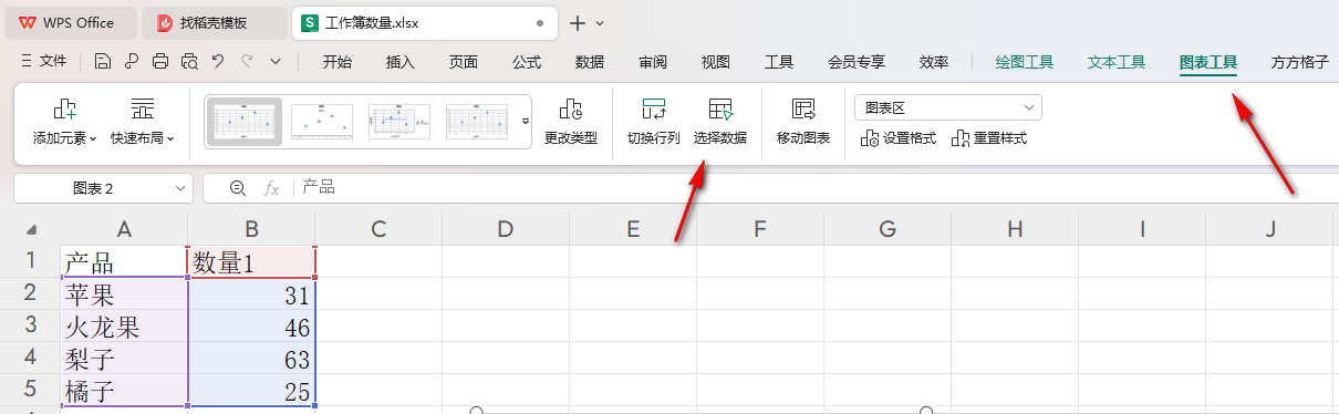 WPS散点图