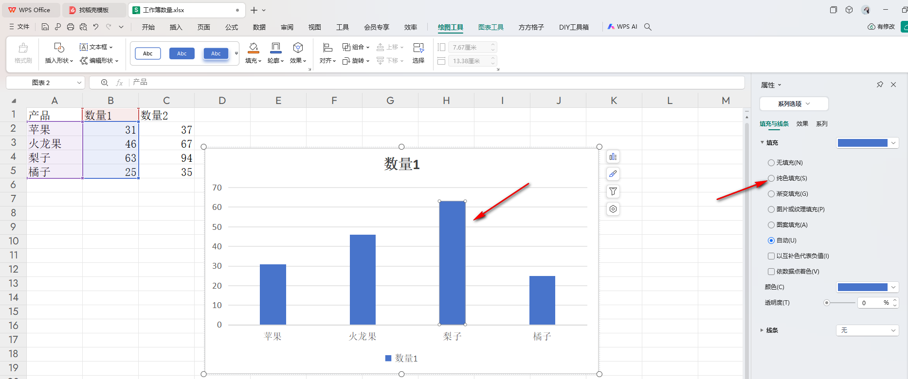 WPS重点数据