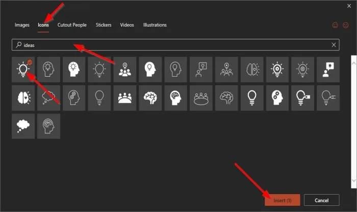 PowerPoint插入信息图表步骤