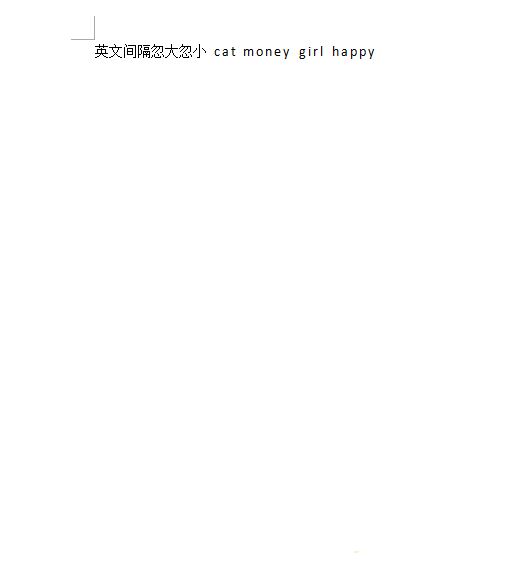 word英文间距不一样怎么办