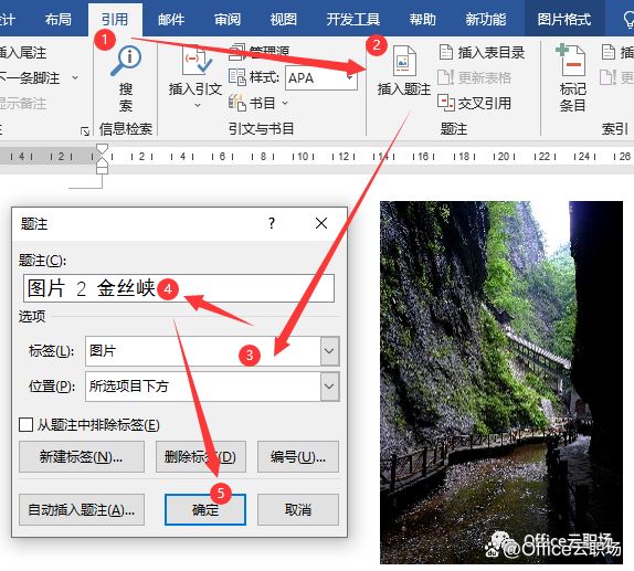 Word里的交叉引用