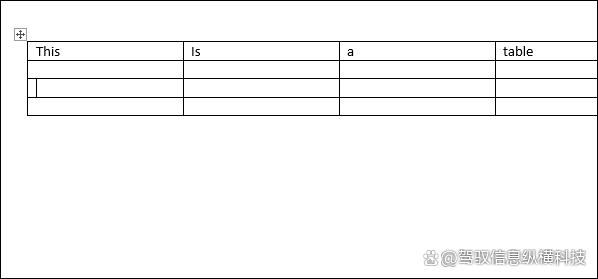 word如何合并或拆分单元格