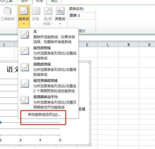 excel拟合曲线的教程