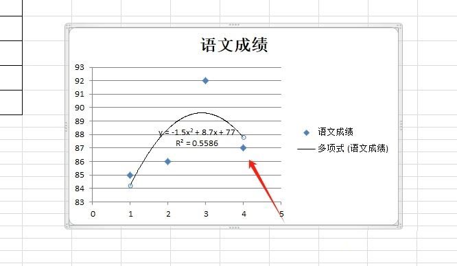 excel拟合曲线的教程
