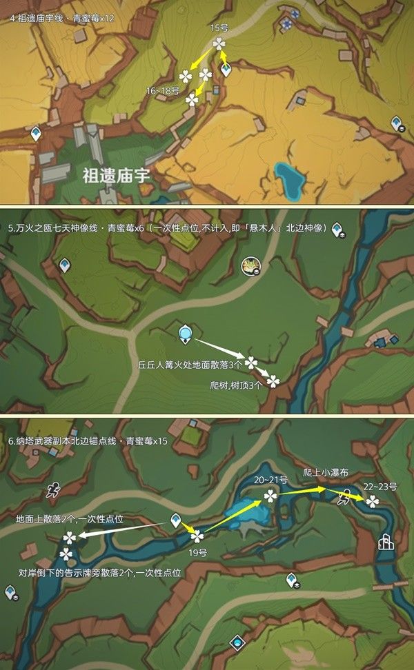 原神青蜜莓哪里多