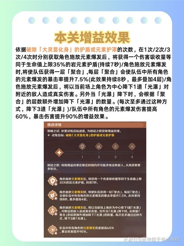 原神荆棘与勋冠第三关怎么多