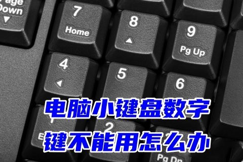 电脑小键盘失灵问题