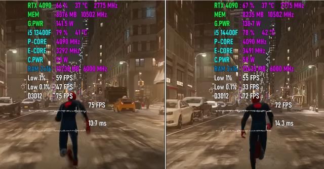 i514400F比13400F性能提升多少