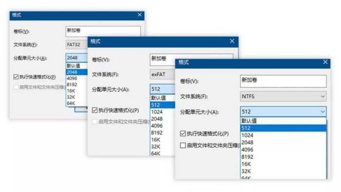 fat32和exfat对比介绍