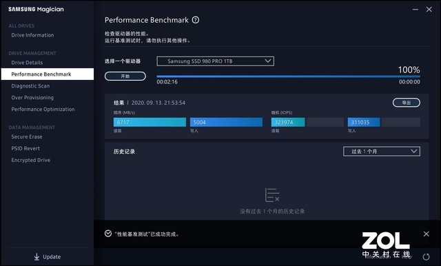 三星980PRO PCIE4.0 固态硬盘评测