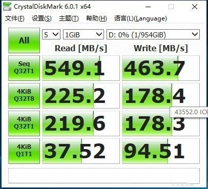 HP S750  2.5 1T足容固态硬盘评测