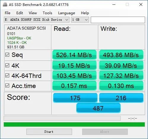 威刚SC685P移动固态硬盘评测