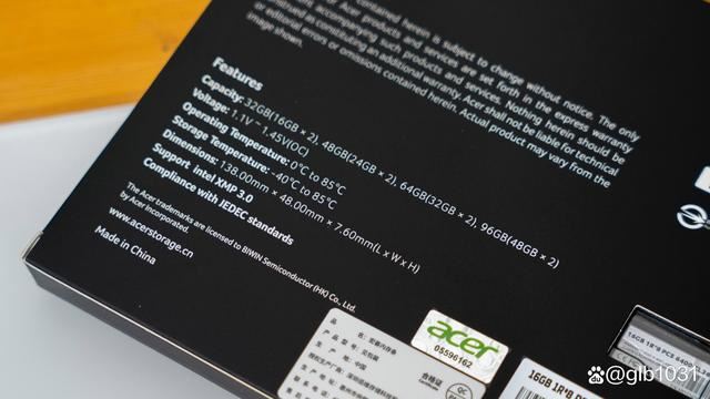 AcerHT200DDR56400超频内存评测