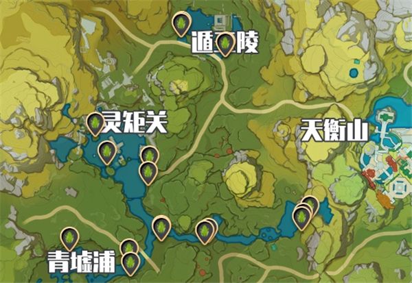 原神青蛙分布地点汇总