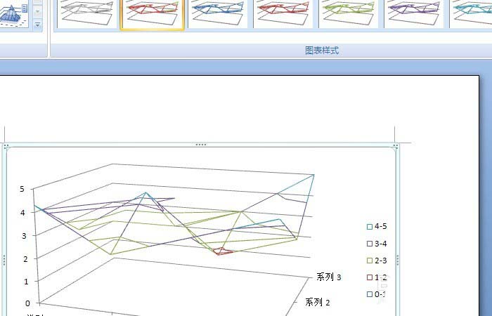 word 使用指定的图表