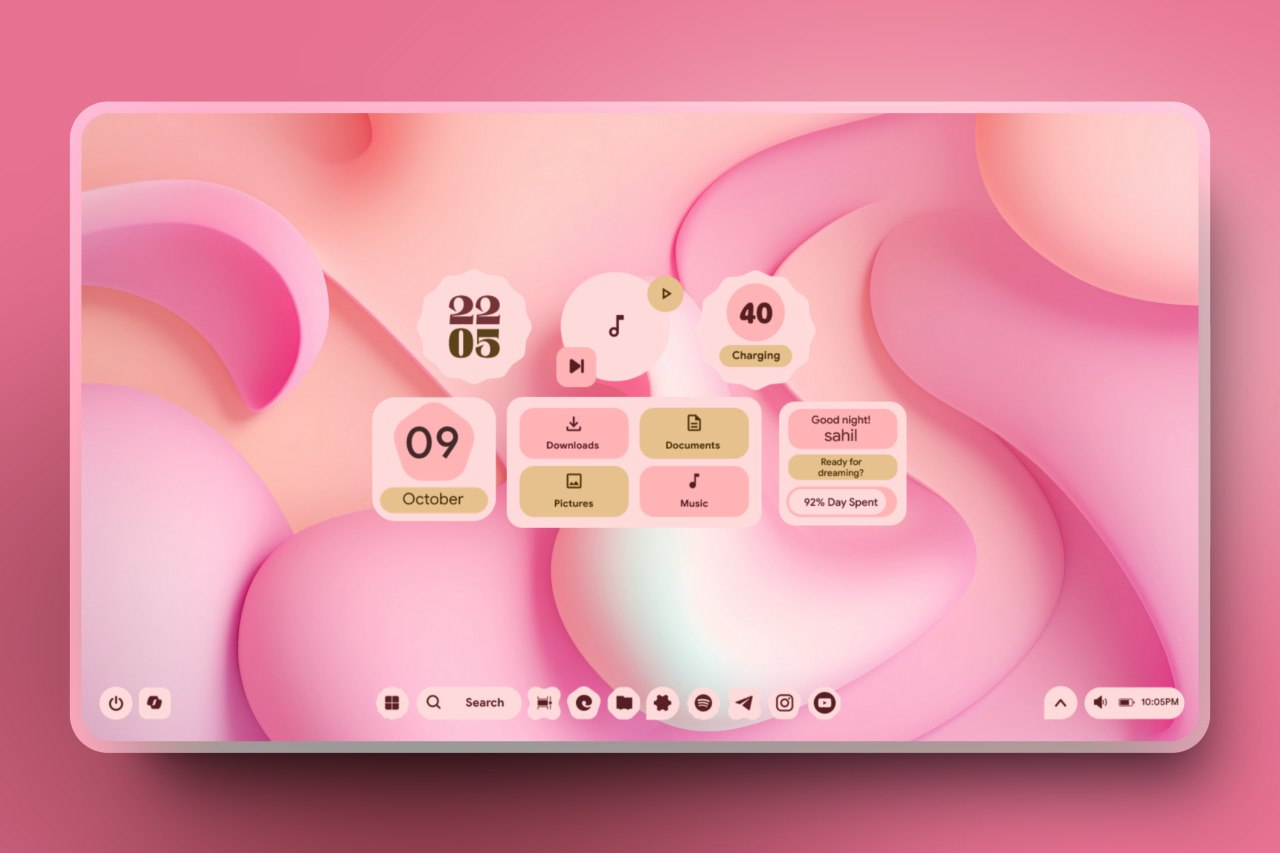 轻松美化你的 Windows，打造高颜值专属个性桌面！