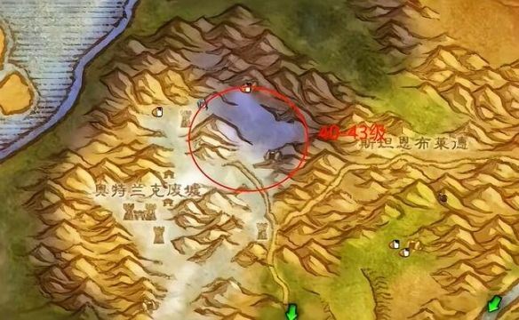wow纪念服1-60升级地点推荐