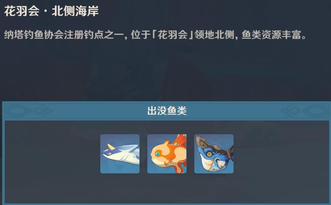 原神纳塔钓鱼点位置一览