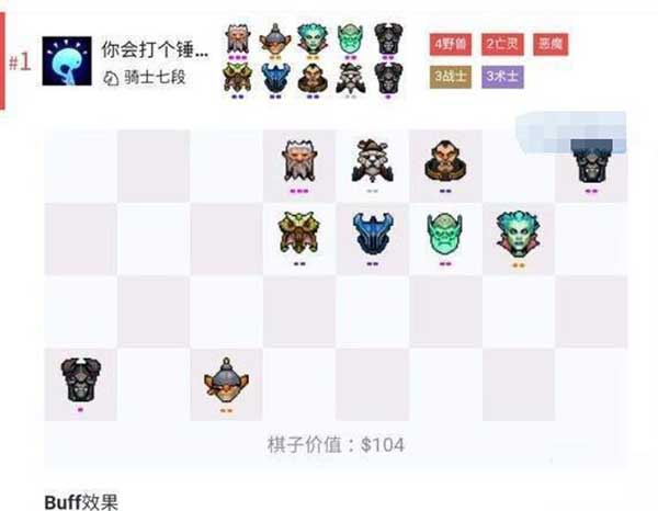 多多自走棋新野兽流利爪德阵容玩法攻略