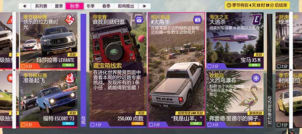 极限竞速地平线5 S21秋季赛赛车推荐