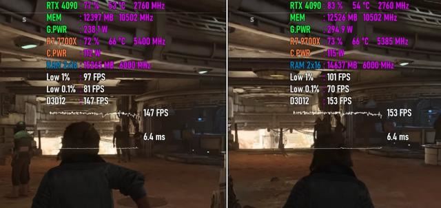 Ryzen79700X105W对比Ryzen77700X测评