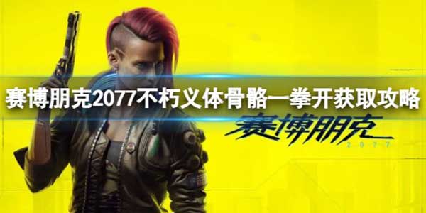 赛博朋克2077不朽义体骨骼一拳开获取攻