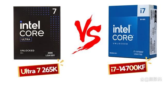 Ultra7265K对比14700KF测评