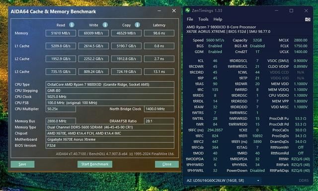 雷克沙DDR56000C26内存评测
