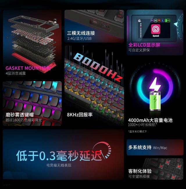 樱桃PIXIU98无线键盘发布