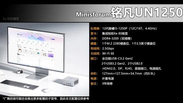 铭凡UN1250值得买吗